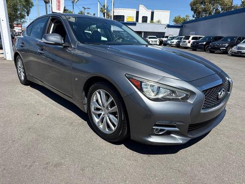 Graphite Shadow 2015 INFINITI Q50 Premium