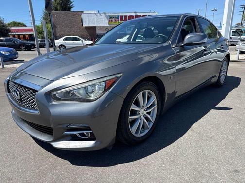Graphite Shadow 2015 INFINITI Q50 Premium