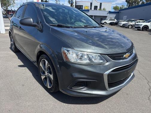 Gray Metallic 2017 Chevrolet Sonic Premier