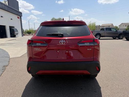 Barcelona Red Metallic 2022 Toyota Corolla Cross XLE