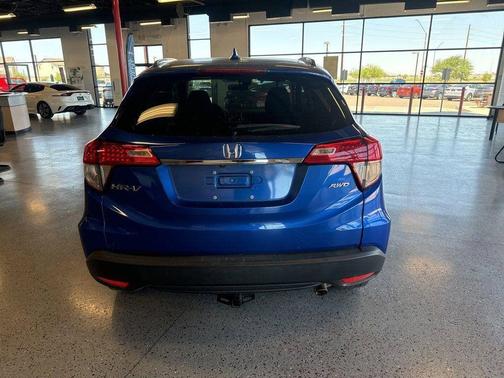 Aegean Blue Metallic 2021 Honda HR-V EX