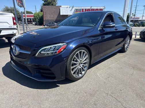 Blue 2019 Mercedes-Benz C-Class C 300