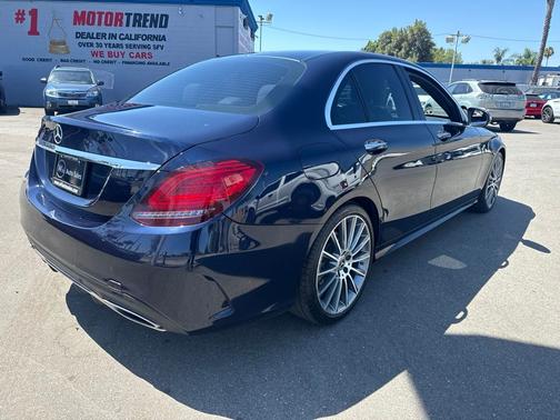 Blue 2019 Mercedes-Benz C-Class C 300
