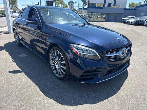 Blue 2019 Mercedes-Benz C-Class C 300