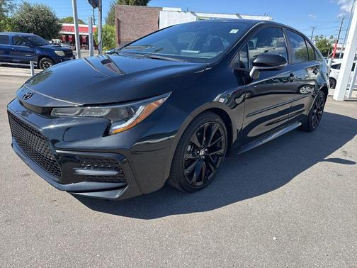 Black Sand Pearl 2020 Toyota Corolla SE