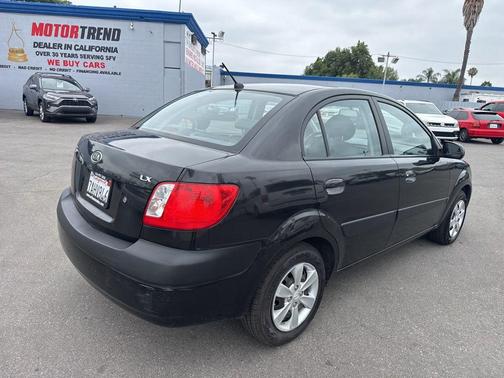Midnight Black 2008 Kia Rio LX