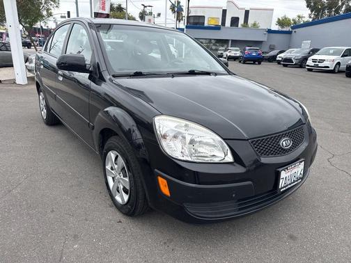 Midnight Black 2008 Kia Rio LX