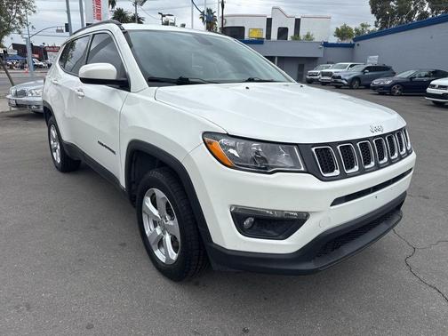 White Clearcoat 2020 Jeep Compass Latitude