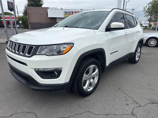White Clearcoat 2020 Jeep Compass Latitude