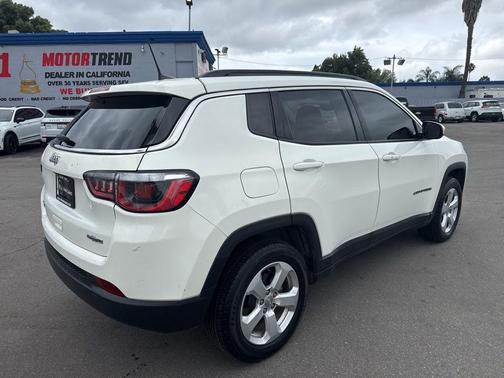 White Clearcoat 2020 Jeep Compass Latitude