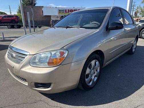 Gold 2007 Kia Spectra EX