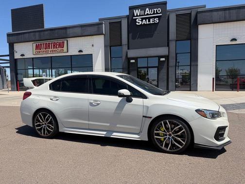 Crystal White Pearl 2021 Subaru WRX STI Base