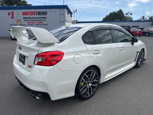 Crystal White Pearl 2021 Subaru WRX STI Base