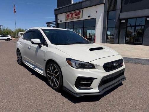 Crystal White Pearl 2021 Subaru WRX STI Base