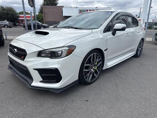 Crystal White Pearl 2021 Subaru WRX STI Base