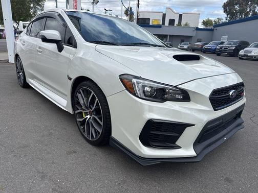 Crystal White Pearl 2021 Subaru WRX STI Base