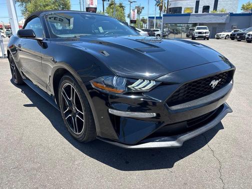 Shadow Black 2022 Ford Mustang EcoBoost Premium