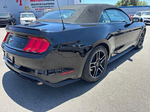 Shadow Black 2022 Ford Mustang EcoBoost Premium