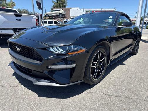 Shadow Black 2022 Ford Mustang EcoBoost Premium