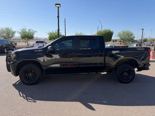 Black 2022 Chevrolet Silverado 1500 Limited Custom Trail Boss
