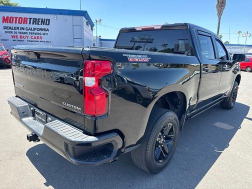 Black 2022 Chevrolet Silverado 1500 Limited Custom Trail Boss