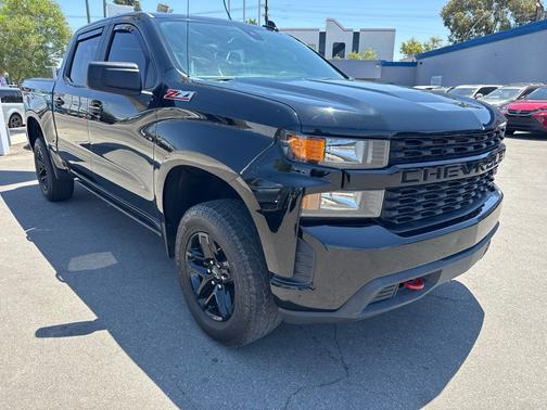Black 2022 Chevrolet Silverado 1500 Limited Custom Trail Boss