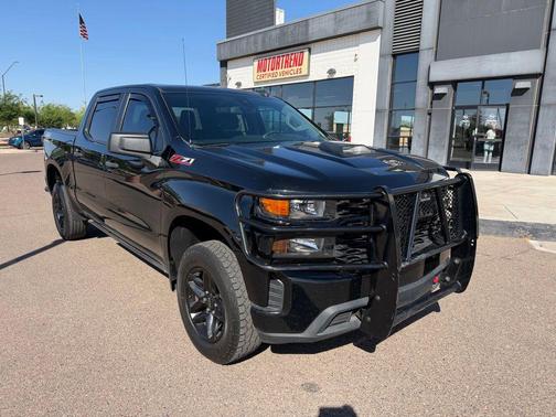 Black 2022 Chevrolet Silverado 1500 Limited Custom Trail Boss