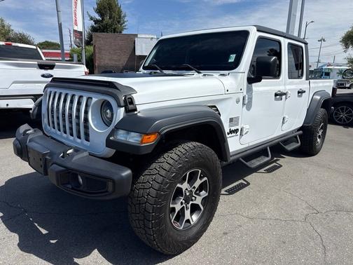 Bright White Clearcoat 2020 Jeep Gladiator Sport