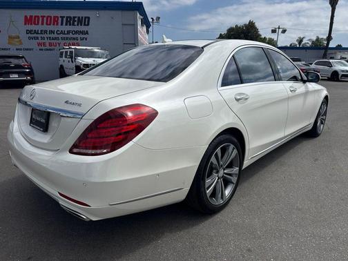 White 2016 Mercedes-Benz S-Class S 550