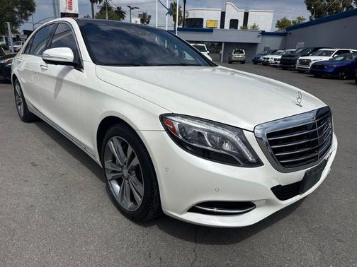 White 2016 Mercedes-Benz S-Class S 550