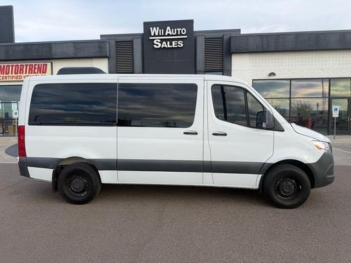 White 2021 Mercedes-Benz Sprinter 1500 High Roof I4