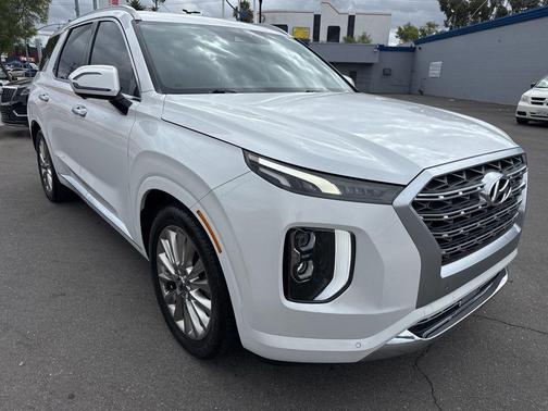Hyper White 2020 Hyundai PALISADE Limited