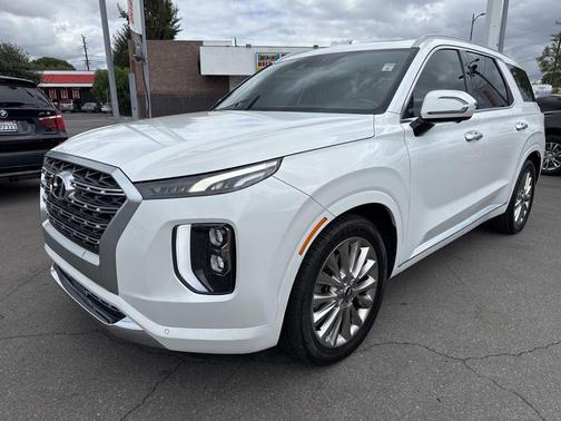 Hyper White 2020 Hyundai PALISADE Limited