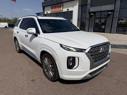 Hyper White 2020 Hyundai PALISADE Limited
