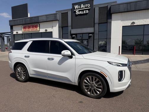 Hyper White 2020 Hyundai PALISADE Limited