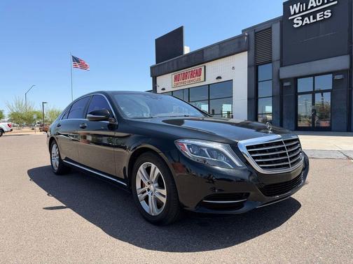 Black 2017 Mercedes-Benz S-Class S 550