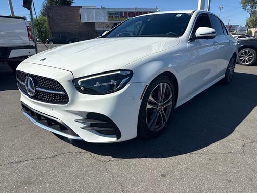 White 2021 Mercedes-Benz E-Class E 350