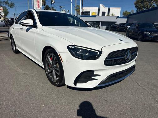 White 2021 Mercedes-Benz E-Class E 350