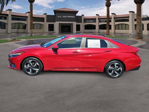 Scarlet Red Pearl 2023 Hyundai ELANTRA HEV Limited