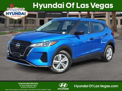 Electric Blue Metallic 2024 Nissan Kicks S