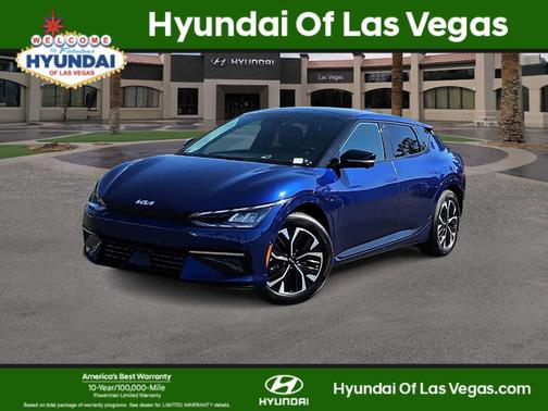 Blue 2024 Kia EV6 GT-Line