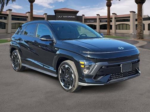 Abyss Black Pearl 2025 Hyundai KONA EV N Line