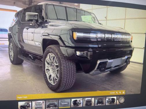 Graphite Blue Metallic 2025 GMC HUMMER EV SUV 3X