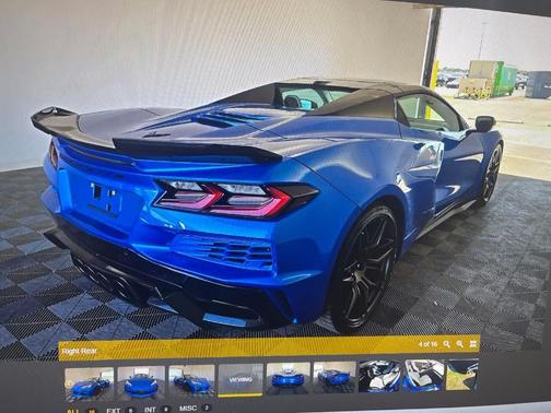 Rip Tide Blue 2024 Chevrolet Corvette Z06
