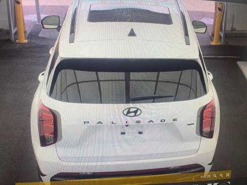 Hyper White 2025 Hyundai PALISADE Calligraphy Night Edition