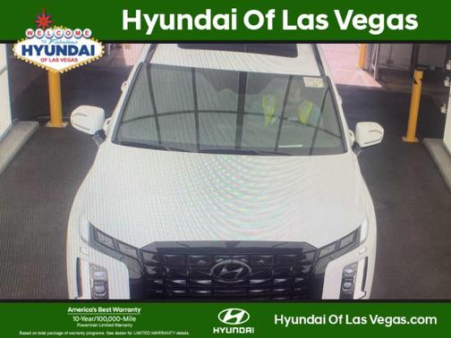 Hyper White 2025 Hyundai PALISADE Calligraphy Night Edition