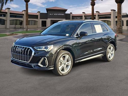 Mythos Black Metallic 2023 Audi Q3 45 S line Premium Plus