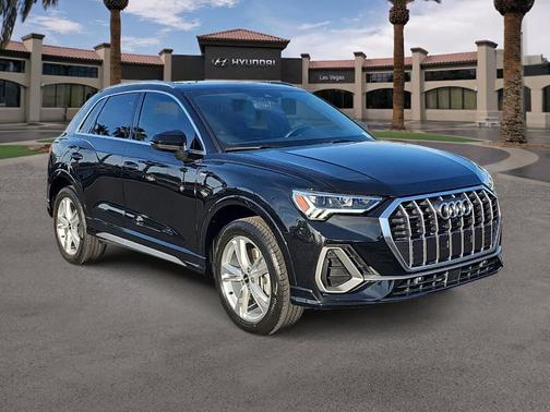 Mythos Black Metallic 2023 Audi Q3 45 S line Premium Plus