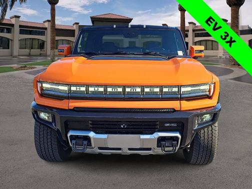 Orange 2024 GMC HUMMER EV Pickup 3X