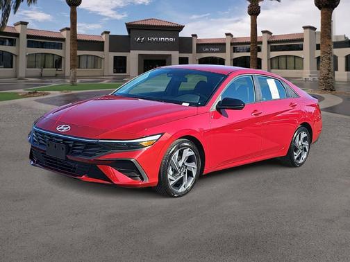Red 2025 Hyundai ELANTRA SEL Sport